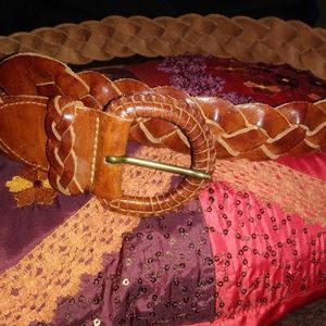 Genuine Leather Belt Made in Turkey Sz M